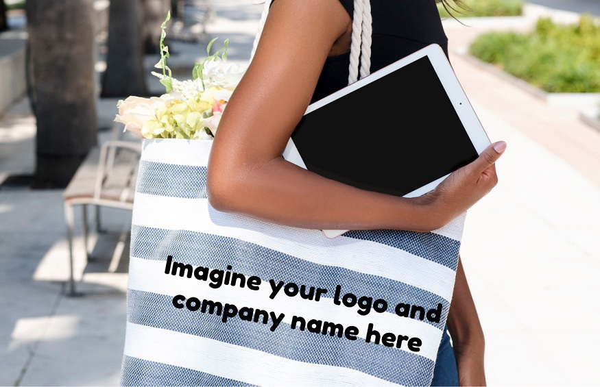 printed reusable bags