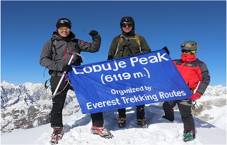 Lobuche Peak climbing